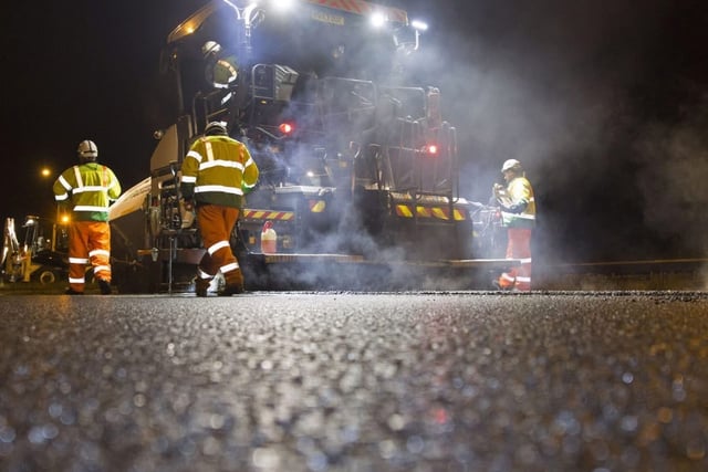 Overnight A30 resurfacing works to run until April 9
