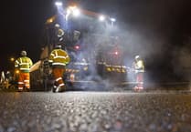 Overnight A30 resurfacing works to run until April 9
