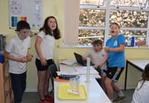 Pupils launch British Science Week with explosive experiment