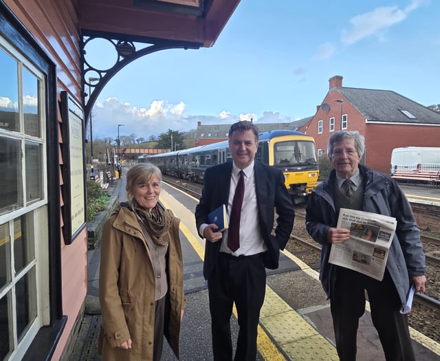Central Devon MP vows to boost rail resilience