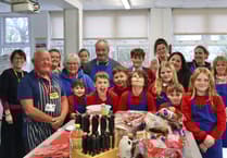 Schoolchildren learn new skills at cookery course