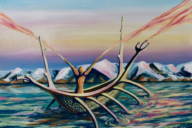 Artists' Easter village hall exhibition