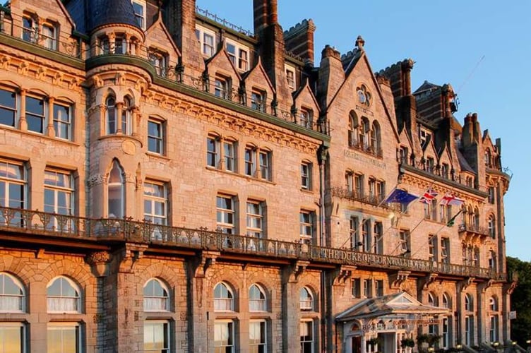 The Duke of Cornwall Hotel in Plymouth.