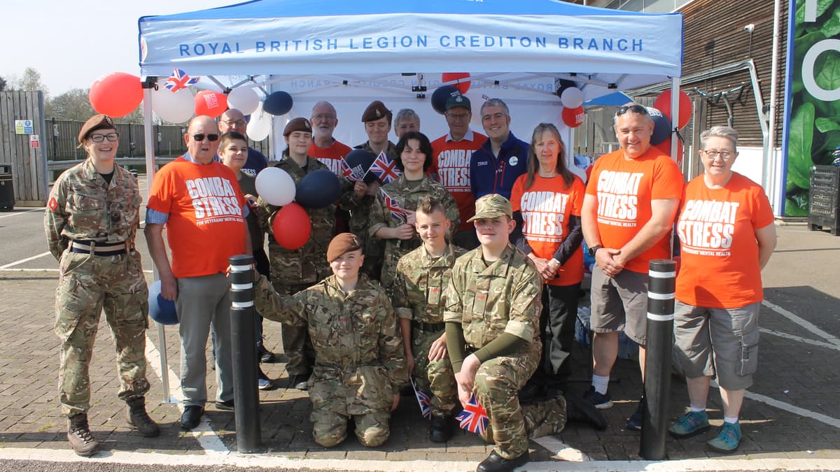 Veterans put best foot forward for Combat Stress