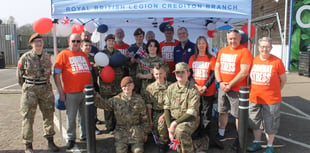 Veterans put best foot forward for Combat Stress

