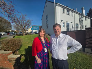 Mel Stride backs Promise School post-fire