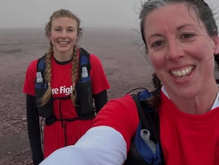 Firefighters' charity mountain triumph 
