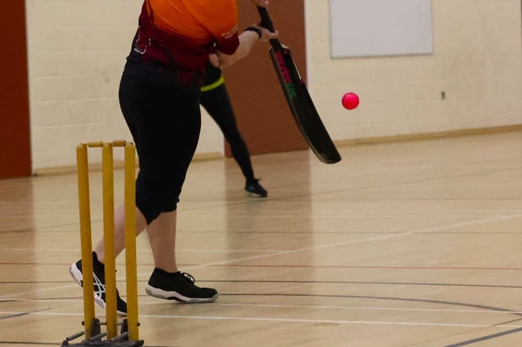 Buckland Monachorum Ladies Maidens Cricket Club are crowned indoor softball champions again. Picture by Chris Cottrell.