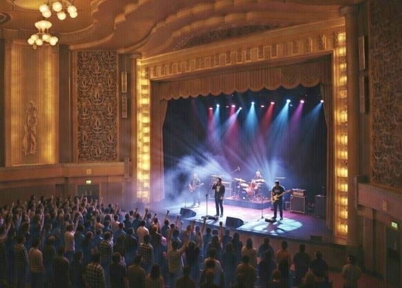 How the venue could look.