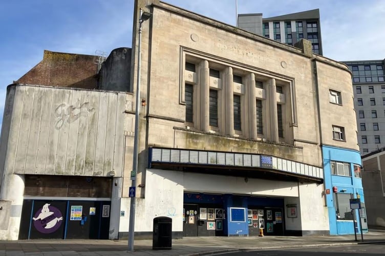 The Royal as it is now, at Derry's Cross in Plymouth.