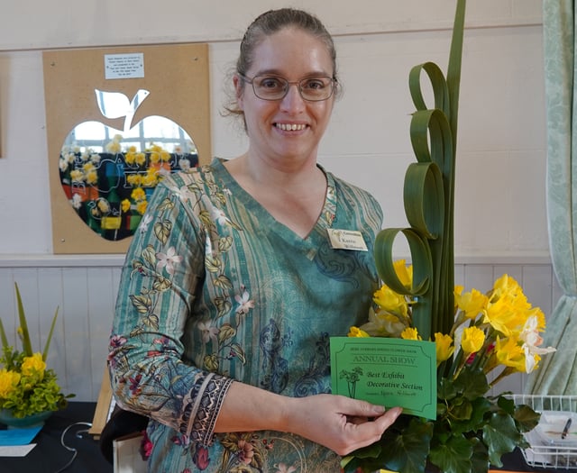 Bere Ferrers Spring Flower Show a blooming success