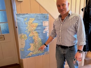 Widower's swim challenge tribute to wife