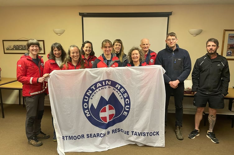 Dartmoor Search and Rescue Team Tavistock which is running the Dartmoor Marathon in tribute to one of their ex-colleagues Jane Hilton who died of a brain tumour.
