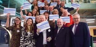 Volunteer rescuers receive medical gear donation