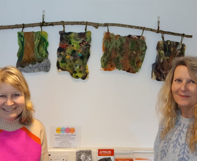 Beginner textile artists stage museum show