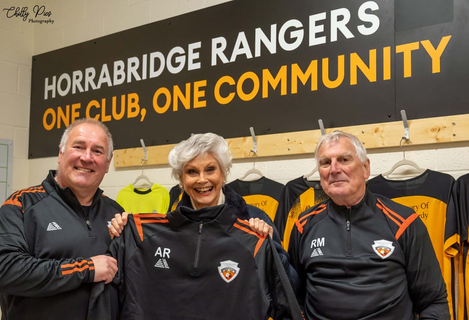 Angela Rippon  celebrates long-awaited sports HQ
