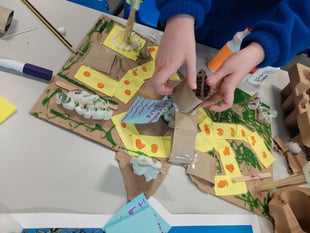Lifton pupils help design a healing garden at Cornwall hospital