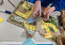 Lifton pupils help design a healing garden at Cornwall hospital