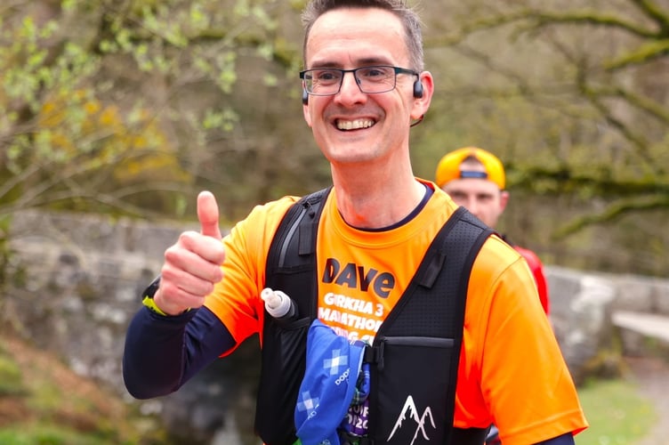 Stunning views, sheep, stone bridges and many hills were the rewards of the runners on the Dartmoor Marathon which returned on Sunday, April 12, after a 40-year absence. Picture by Chris Cottrell.