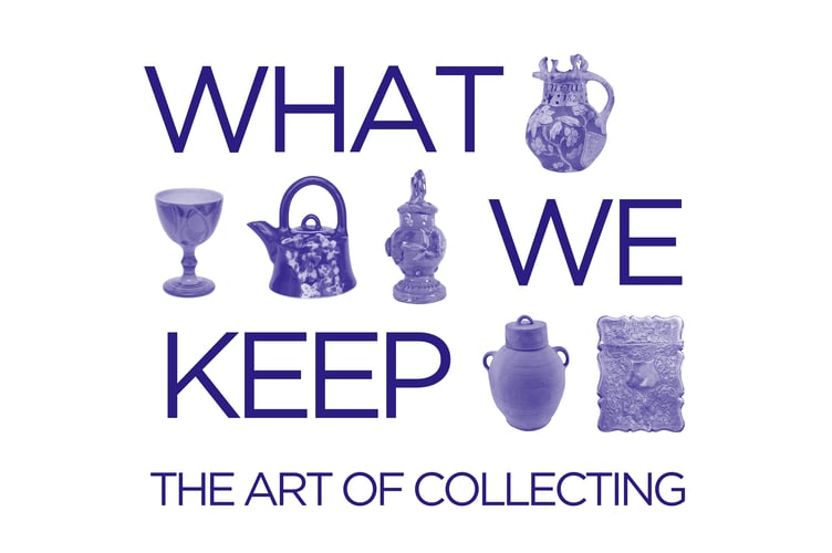 What We Keep: The Art of Collecting exhibition logo