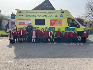 Lamerton pupils learn about community jobs with hands-on visits