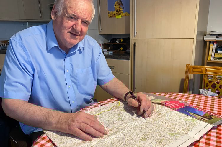 Walking group leader Fernley xxx is keen to hear from walkers who like a sociable hike in the countryside to join his Tavistock group.