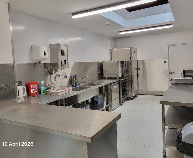 Cooking up a treat as parish hall upgrades are completed