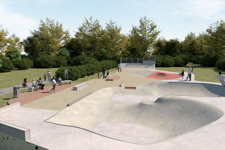 This is the vision of a new skate park rink for Tavistock for which fundraising campaign has been launched.