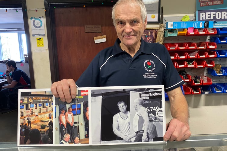 Master sheep shearing team father and son George and Andrew Mudge, of Tavistock, are officially at the cutting edge of their skills after competing at the world championships in New Zealand.  George proudly shows off his official souvenir photo album.