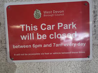 Mistake on car park sign alarms drivers