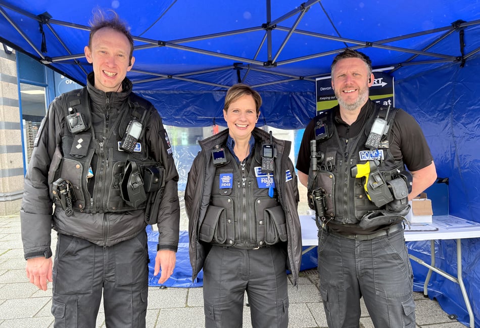 Okehampton Police engage with community