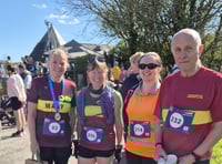 Okehampton RC supporting the Roadford Reservoir Run