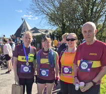 Okehampton RC supporting the Roadford Reservoir Run