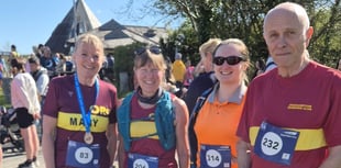 Okehampton RC supporting the Roadford Reservoir Run