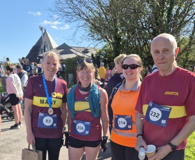 Okehampton RC supporting the Roadford Reservoir Run