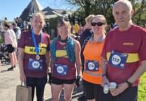 Okehampton Running Club supporting the Roadford Reservoir Run
