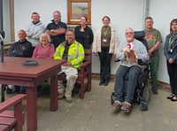 Okehampton's Castle Ham Lodge residents enjoy refurbished garden