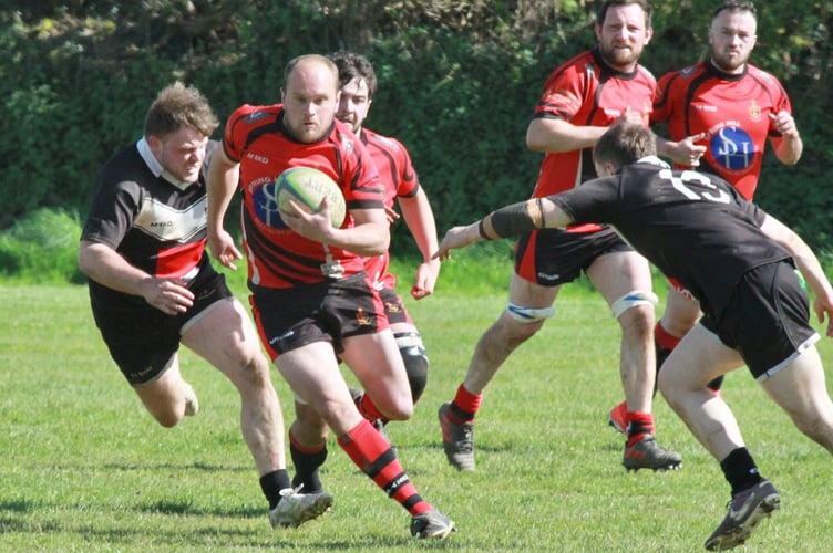 Harry Ball with a clean break