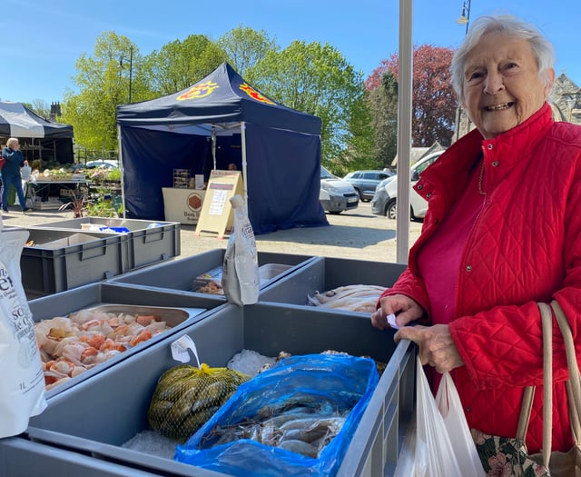 Last catch of the day for town market business