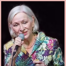 Yvette Andrewartha will be singing on stage on Thursday, April 30, at St James Chapel, Okehampton, despite having broken her arm recently.