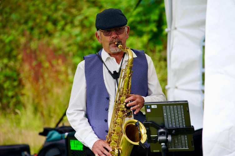 Saxophonist Nigel Wayne will be on stage on Thursday, April 30, at St James Chapel, Okehampton.