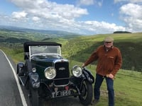 In top gear for vintage rally