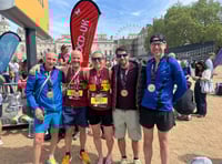 ORC members basking in the London sunshine