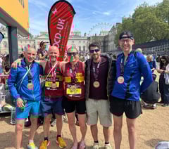 ORC members basking in the London sunshine