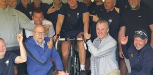 Cricketers pedal to success for clubhouse plans