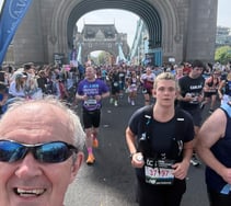 TAC octet overcome the London Marathon