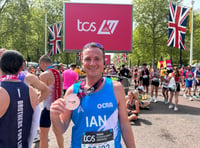 OCRA manager runs London Marathon