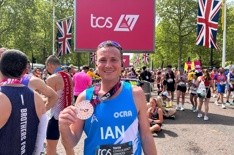 Ian Blythe, general manager of OCRA, braved the heat to complete the London Marathon in under three and a half hours.