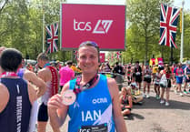 OCRA manager runs London Marathon