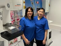 NHS invite to breast screening in car park